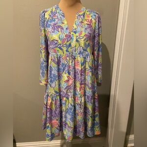 Lilly Pulitzer Martine Dress "Dew Drop Stay Fly"